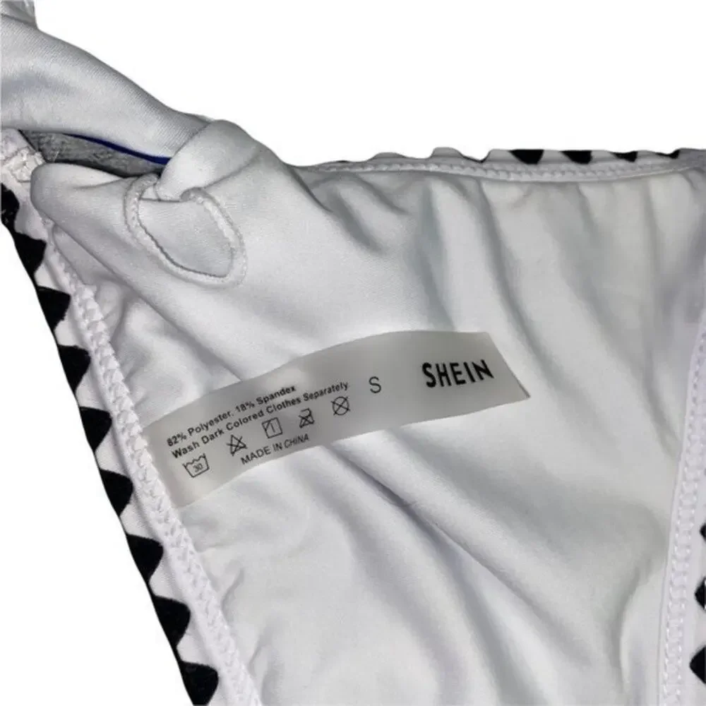 SHEIN blue trimmed